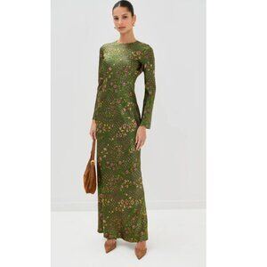 Veronica Beard Gemma floral silk-blend maxi dress